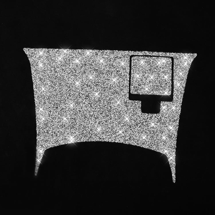 For Nissan 350Z 2003-2009 2pcs Car Rear Of Center Console Diamond Decorative Sticker, Right Drive - Car Interior Mouldings by PMC TechLife | Online Shopping South Africa | PMC TechLife | Buy Now Pay Later Mobicred