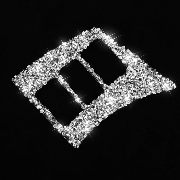 For Nissan 350Z 2003-2009 2pcs Car Steering Wheel Button Frame C Diamond Sticker,Left and Right Drive Universal - Car Interior Mouldings by PMC TechLife | Online Shopping South Africa | PMC TechLife | Buy Now Pay Later Mobicred