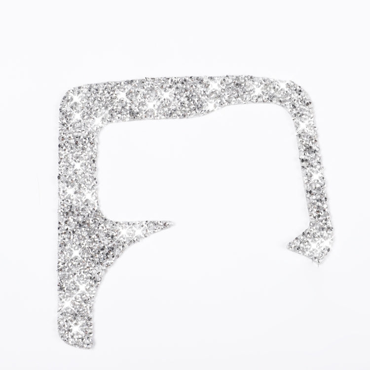 For Nissan 370Z Z34 2009- Car Central Control Heating Button Outer Frame Diamond Decoration Sticker, Left and Right Drive - Car Interior Mouldings by PMC TechLife | Online Shopping South Africa | PMC TechLife | Buy Now Pay Later Mobicred