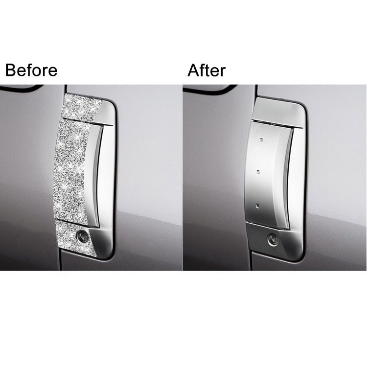 For Nissan 350Z 2003-2009 6pcs Car Door Outer Handle Diamond Decorative Sticker, Right Drive - Car Interior Mouldings by PMC TechLife | Online Shopping South Africa | PMC TechLife | Buy Now Pay Later Mobicred