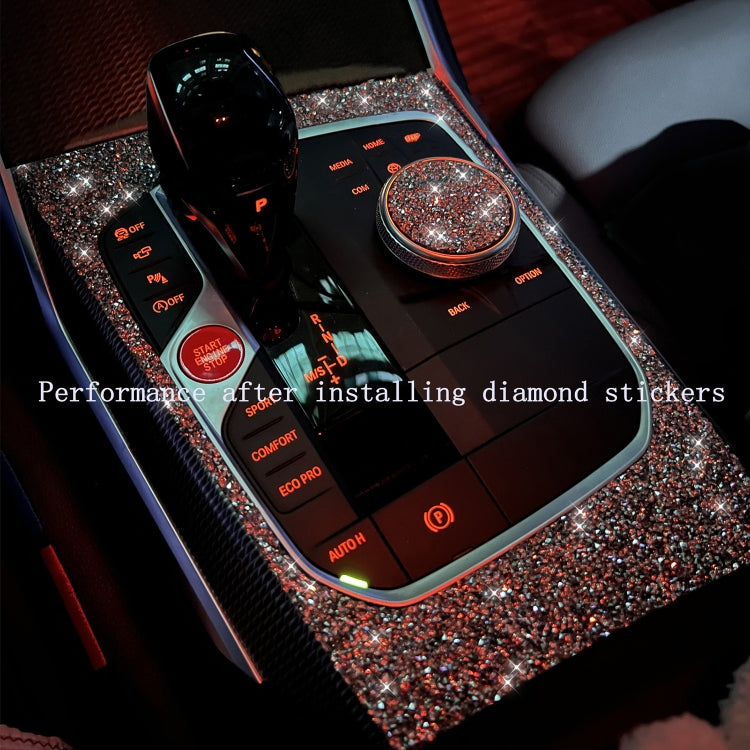 For Audi A4 / A5 / Q5 Car Navigation Outer Frame Diamond Decoration Sticker, Right Drive - Car Interior Mouldings by PMC TechLife | Online Shopping South Africa | PMC TechLife | Buy Now Pay Later Mobicred