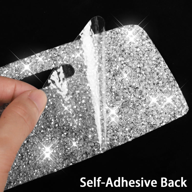 For Audi A4 / A5 / Q5 Car Interior Door Panel Trim Diamond Decoration Sticker, Left and Right Drive - Car Interior Mouldings by PMC TechLife | Online Shopping South Africa | PMC TechLife | Buy Now Pay Later Mobicred