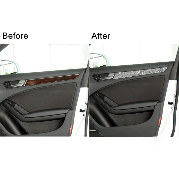 For Audi A4 / A5 / Q5 Car Interior Door Panel Trim Diamond Decoration Sticker, Left and Right Drive - Car Interior Mouldings by PMC TechLife | Online Shopping South Africa | PMC TechLife | Buy Now Pay Later Mobicred