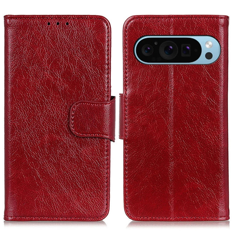 For Google Pixel 9 Nappa Texture Horizontal Flip Leather Phone Case(Red) - Google Cases by PMC TechLife | Online Shopping South Africa | PMC TechLife | Buy Now Pay Later Mobicred