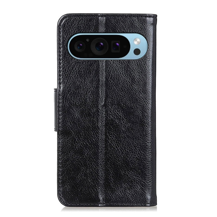 For Google Pixel 9 Nappa Texture Horizontal Flip Leather Phone Case(Black) - Google Cases by PMC TechLife | Online Shopping South Africa | PMC TechLife | Buy Now Pay Later Mobicred