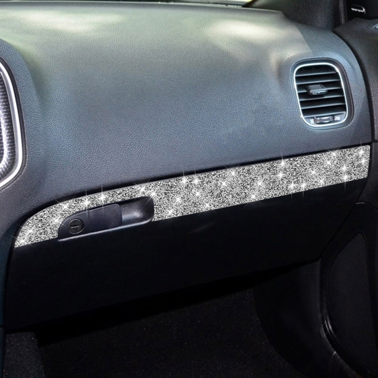 For Dodge Charger 2011-2014 Car Front Passenger Seat Storage Box Diamond Decorative Sticker, Left-hand Drive - Car Interior Mouldings by PMC TechLife | Online Shopping South Africa | PMC TechLife | Buy Now Pay Later Mobicred