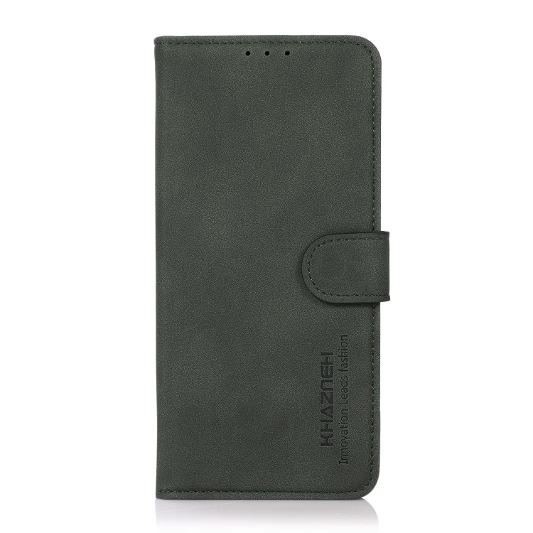 For Google Pixel 9 KHAZNEH Matte Texture Leather Phone Case(Green) - Google Cases by PMC TechLife | Online Shopping South Africa | PMC TechLife | Buy Now Pay Later Mobicred