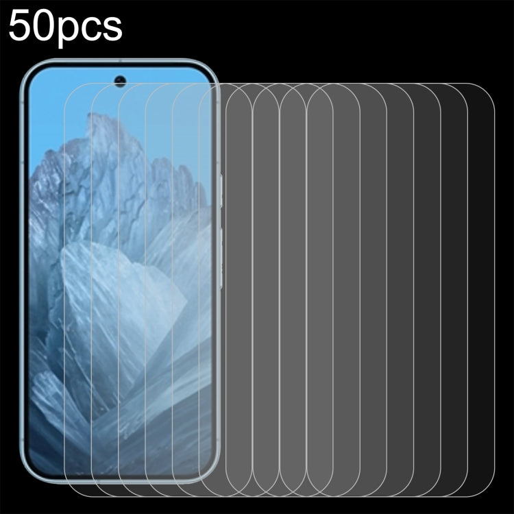For Google Pixel 9 50pcs 0.26mm 9H 2.5D Tempered Glass Film - Google Tempered Glass by PMC TechLife | Online Shopping South Africa | PMC TechLife | Buy Now Pay Later Mobicred