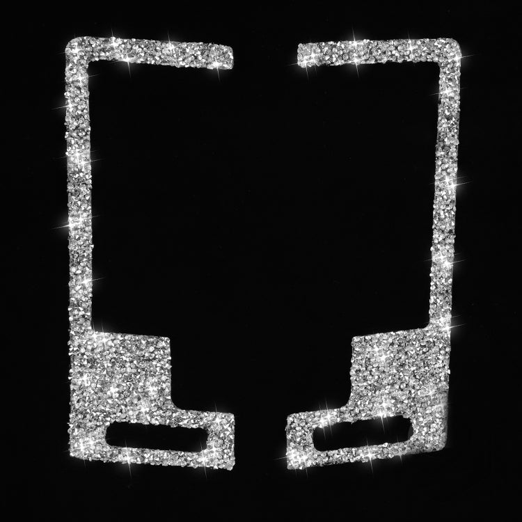 For Nissan 350Z 2006-2009 Car Center Ventilation Exhaust Outlet Diamond Sticker,Left and Right Drive Universal - Car Interior Mouldings by PMC TechLife | Online Shopping South Africa | PMC TechLife | Buy Now Pay Later Mobicred