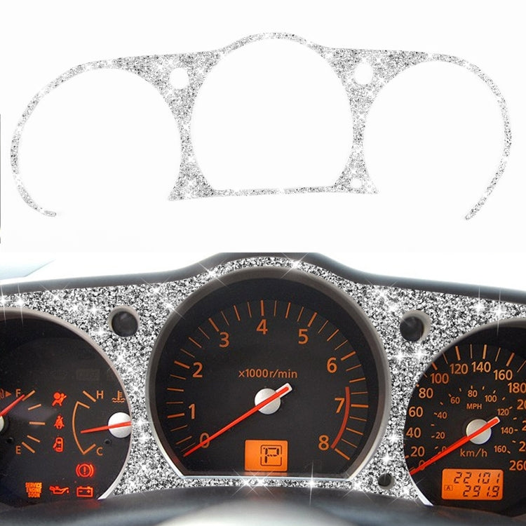 For Nissan 350Z 2006-2009 Car Speedometer Diamond Sticker,Left and Right Drive Universal - Car Interior Mouldings by PMC TechLife | Online Shopping South Africa | PMC TechLife | Buy Now Pay Later Mobicred