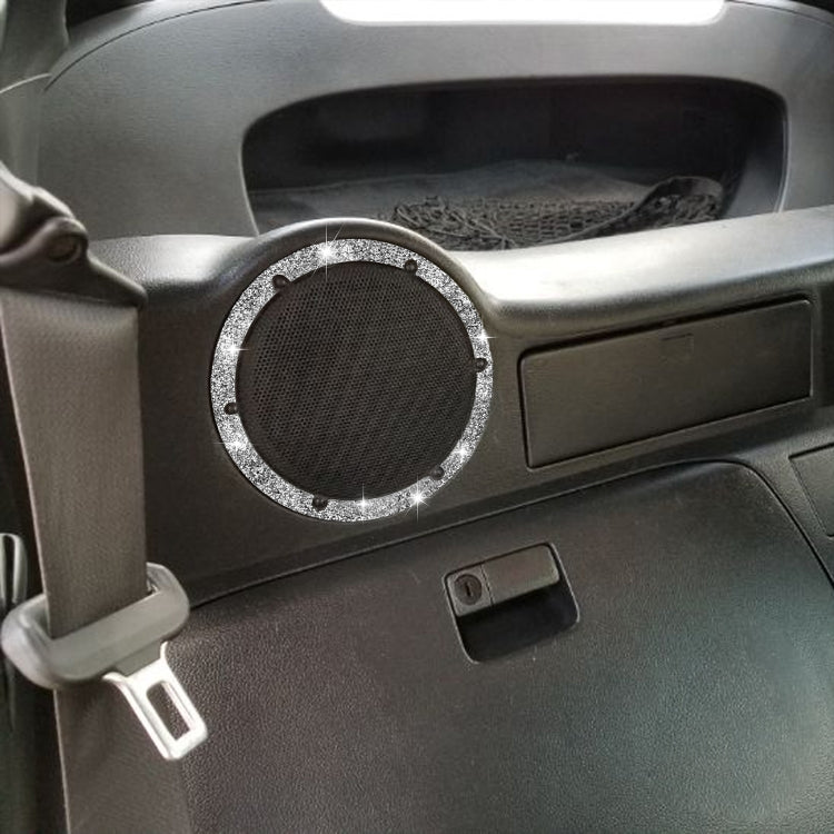 For Nissan 350Z 2006-2009 Car Rear Speaker Surround Diamond Sticker,Left and Right Drive Universal - Car Interior Mouldings by PMC TechLife | Online Shopping South Africa | PMC TechLife | Buy Now Pay Later Mobicred
