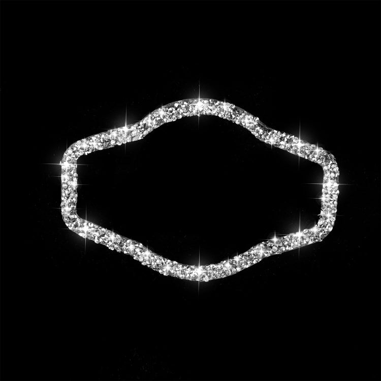 For Audi A4 / A5 / Q5 Car Headlight Switch Frame Diamond Decoration Sticker, Left and Right Drive - Car Interior Mouldings by PMC TechLife | Online Shopping South Africa | PMC TechLife | Buy Now Pay Later Mobicred