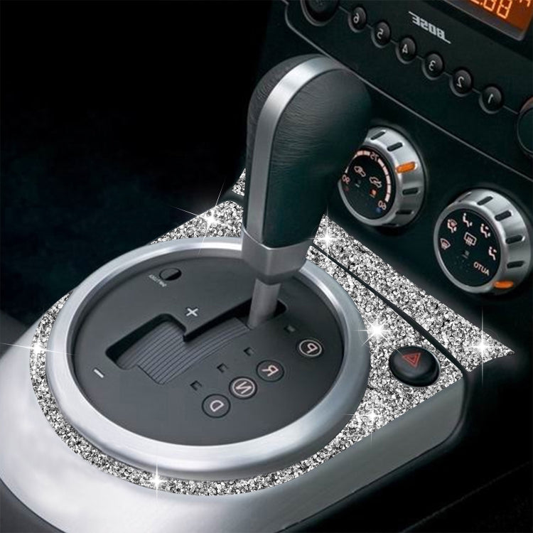 For Nissan 350Z 2006-2009 Car Gear Panel Diamond Sticker, Right Drive - Car Interior Mouldings by PMC TechLife | Online Shopping South Africa | PMC TechLife | Buy Now Pay Later Mobicred