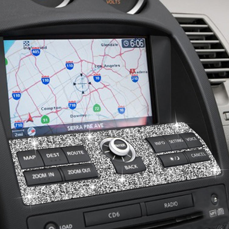 For Nissan 350Z 2006-2009 Car Navigation System Control Diamond Sticker,Left and Right Drive Universal - free shipping - PMC TechLife - Order now!