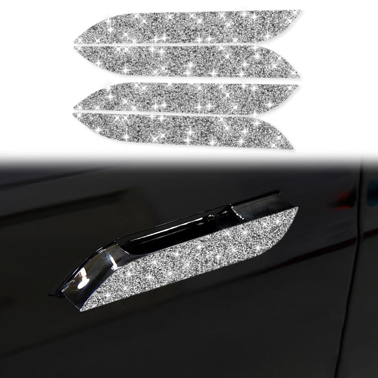 For Tesla Model S Car Outside Handle Diamond Sticker,Left and Right Drive Universal - free shipping - PMC TechLife - Order now!