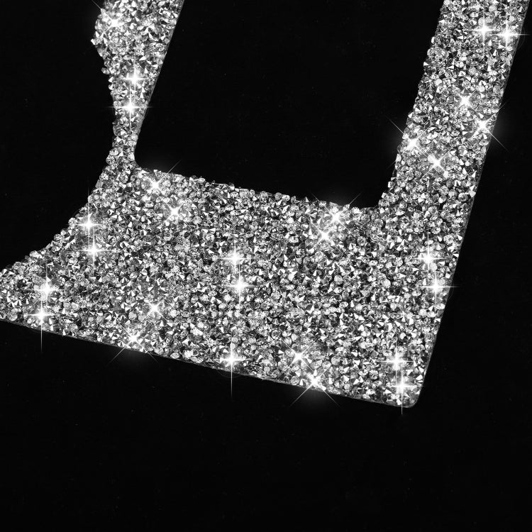 For Tesla Model 3 Car Rear Door Sill Strip Diamond Sticker,Left and Right Drive Universal - Car Interior Mouldings by PMC TechLife | Online Shopping South Africa | PMC TechLife | Buy Now Pay Later Mobicred