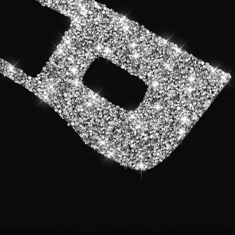 For Tesla Model 3 Car Window Raising Button Diamond Sticker, Left Drive - Car Interior Mouldings by PMC TechLife | Online Shopping South Africa | PMC TechLife | Buy Now Pay Later Mobicred