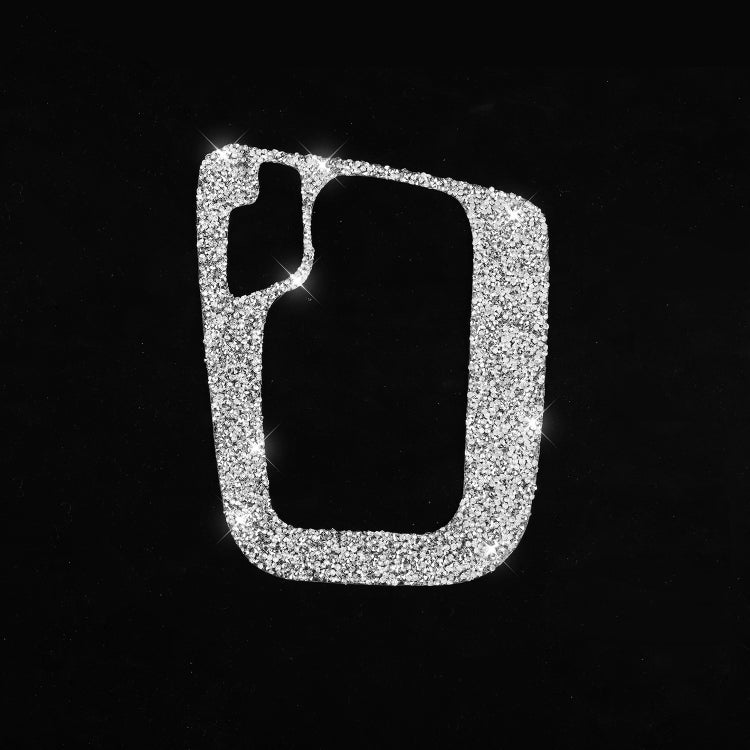 For BMW Series 3 E46 1998-2005 Car Gear Panel Frame Diamond Decoration Sticker, Left Drive - Car Interior Mouldings by PMC TechLife | Online Shopping South Africa | PMC TechLife | Buy Now Pay Later Mobicred