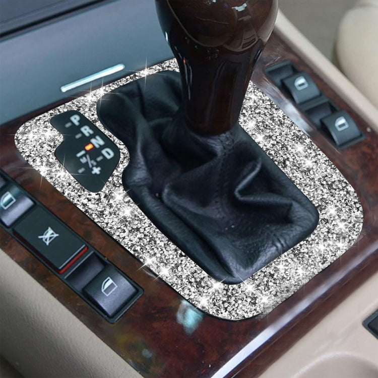 For BMW Series 3 E46 1998-2005 Car Gear Panel Frame Diamond Decoration Sticker, Left Drive - Car Interior Mouldings by PMC TechLife | Online Shopping South Africa | PMC TechLife | Buy Now Pay Later Mobicred