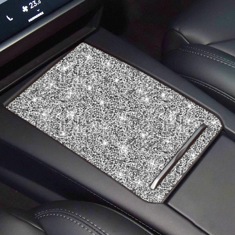 For Tesla Model X Car Storage Box Panel Diamond Sticker,Left and Right Drive Universal - free shipping - PMC TechLife - Order now!