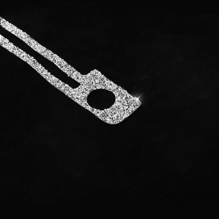 For BMW Series 3 E46 1998-2005 Car Center Control Panel Upper Diamond Decoration Sticker, Left and Right Drive - Car Interior Mouldings by PMC TechLife | Online Shopping South Africa | PMC TechLife | Buy Now Pay Later Mobicred