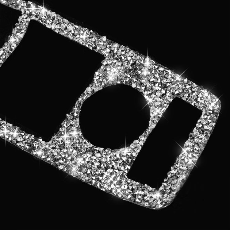 For Tesla Model X Car Window Lift Panel Diamond Sticker,Left and Right Drive Universal - Car Interior Mouldings by PMC TechLife | Online Shopping South Africa | PMC TechLife | Buy Now Pay Later Mobicred