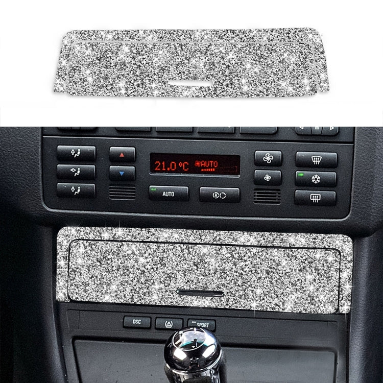 For BMW Series 3 E46 1998-2005 Car Gear Button Frame Diamond Decoration Sticker, Left Drive - Car Interior Mouldings by PMC TechLife | Online Shopping South Africa | PMC TechLife | Buy Now Pay Later Mobicred