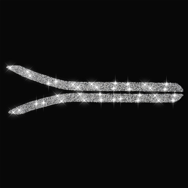 For Tesla Model X Car Rear Fog Lamp Diamond Sticker,Left and Right Drive Universal - Car Interior Mouldings by PMC TechLife | Online Shopping South Africa | PMC TechLife | Buy Now Pay Later Mobicred