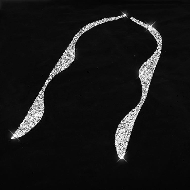 For BMW Series 3 E46 1999-2004 Car Light Eyebrow Soft Style Diamond Decoration Sticker, Left and Right Drive - Car Light Accessories by PMC TechLife | Online Shopping South Africa | PMC TechLife | Buy Now Pay Later Mobicred