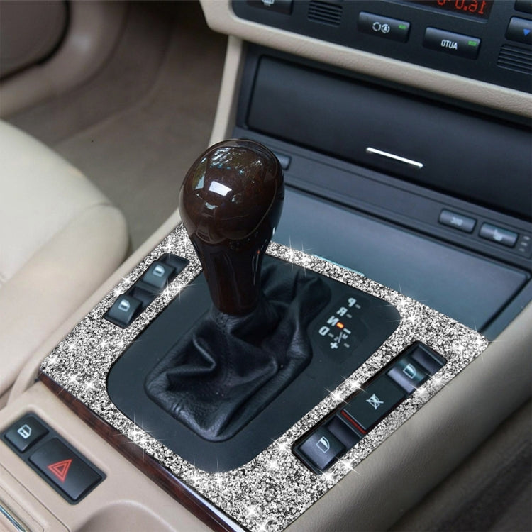 For BMW Series 3 E46 1998-2005 Car Center Control Panel Diamond Decoration Sticker, Right Drive - Car Interior Mouldings by PMC TechLife | Online Shopping South Africa | PMC TechLife | Buy Now Pay Later Mobicred