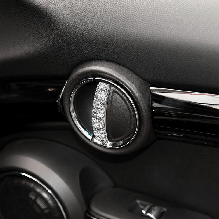 For BMW Mini Cooper Clubman Countryman  F55 4pcs Car F Chassis Door Handle Diamond Decoration Sticker - Car Interior Mouldings by PMC TechLife | Online Shopping South Africa | PMC TechLife | Buy Now Pay Later Mobicred
