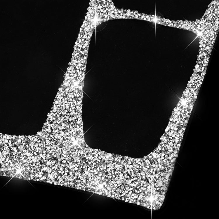 For BMW X5 E70 2008-2013 / X6 E71 2009-2014 Car Gear Panel Diamond Decoration Sticker, High Configuration Left Drive - Car Interior Mouldings by PMC TechLife | Online Shopping South Africa | PMC TechLife | Buy Now Pay Later Mobicred