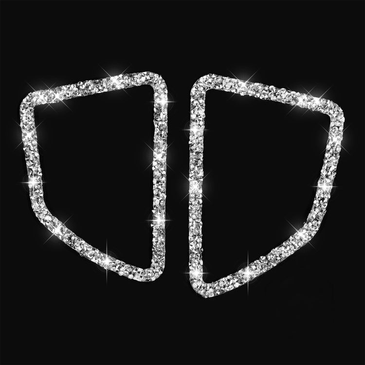 For BMW X5 E70 / X6 E71 2008-2013 Car Dashboard Air Outlet Diamond Decoration Sticker, Left Drive - Car Interior Mouldings by PMC TechLife | Online Shopping South Africa | PMC TechLife | Buy Now Pay Later Mobicred