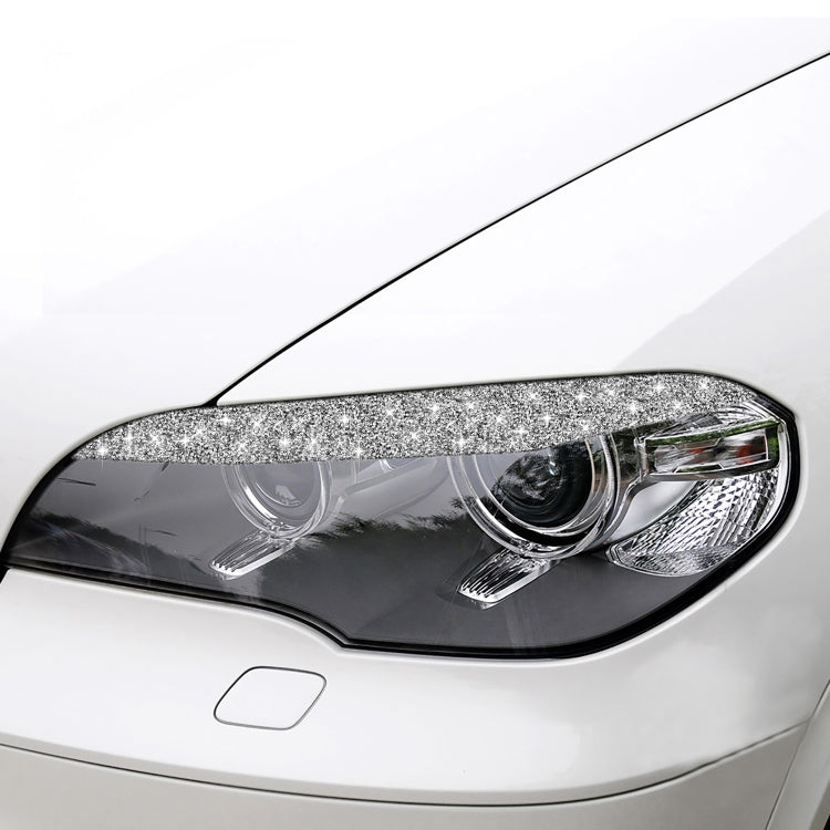 For BMW X5 E70 2010-2012 Car Light Eyebrow Diamond Decoration Sticker, Left and Right Drive - Car Interior Mouldings by PMC TechLife | Online Shopping South Africa | PMC TechLife | Buy Now Pay Later Mobicred