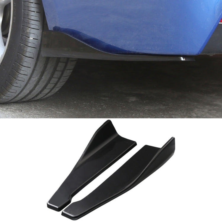 Car Universal Rear Corner Protection Plate Car Modified 48cm Rear Shovel(Black) - Trunk & Bumper Accessories by PMC TechLife | Online Shopping South Africa | PMC TechLife | Buy Now Pay Later Mobicred