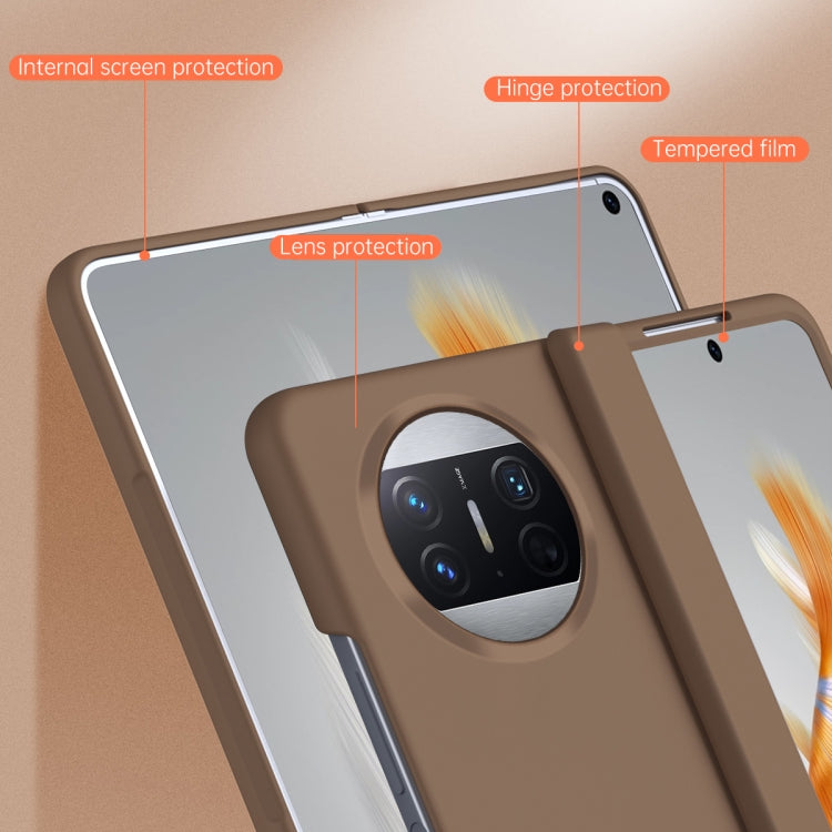 For Huawei Mate X3 Extraordinary Series Hinged Folding Full Phone Case(Black) - Huawei Cases by PMC TechLife | Online Shopping South Africa | PMC TechLife | Buy Now Pay Later Mobicred
