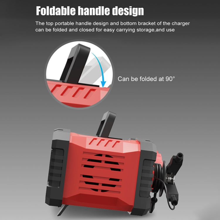 FOXSUR 12V / 24V 20A 300W Portable Motorcycle Car Smart Battery Charger(UK Plug) - free shipping - PMC TechLife - Order now!
