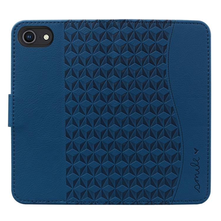For iPhone 16e Business Diamond Buckle Leather Phone Case with Lanyard(Royal Blue) - free shipping - PMC TechLife - Order now!