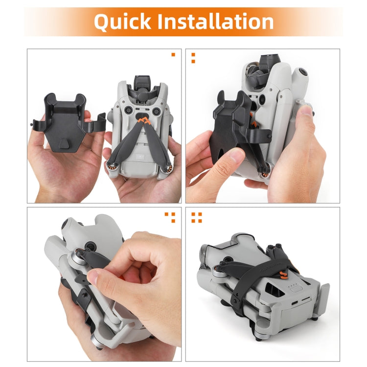 For DJI Mini 4 Pro Sunnylife SJ711 Blade Holder Fixed Propeller Fixer Guard(Black) - free shipping - PMC TechLife - Order now!