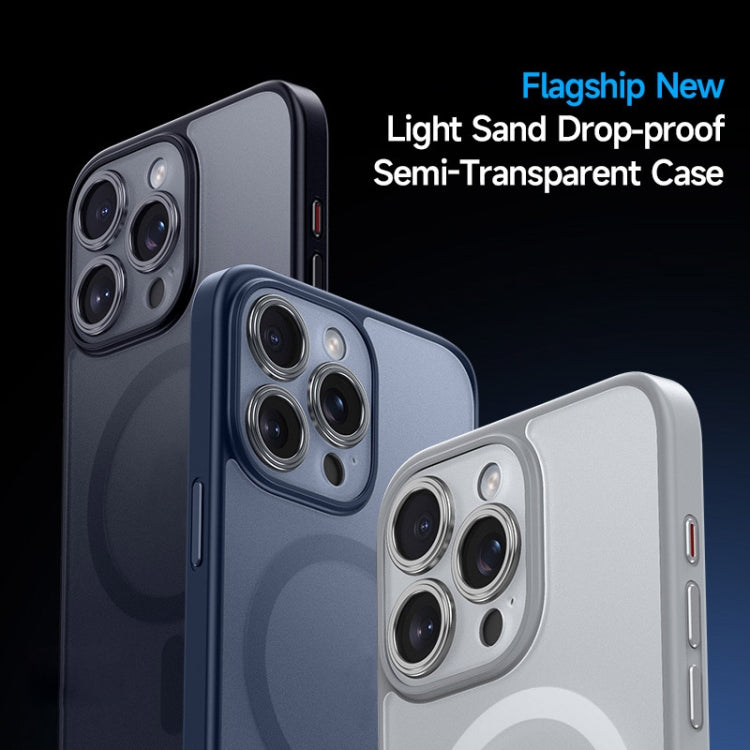 For iPhone 15 Plus SULADA Magsafe Magnetic Matte PC + TPU Phone Case(Titanium Blue) - free shipping - PMC TechLife - Order now!