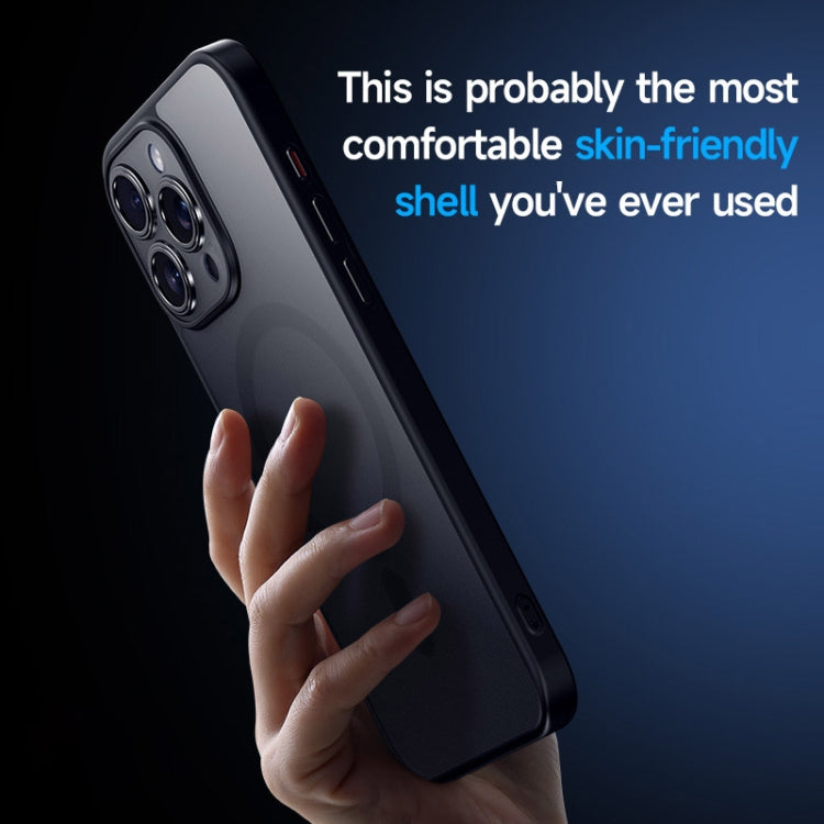 For iPhone 15 Pro Max SULADA Magsafe Magnetic Matte PC + TPU Phone Case(Titanium Gray) - iPhone 15 Pro Max Cases by SULADA | Online Shopping South Africa | PMC TechLife