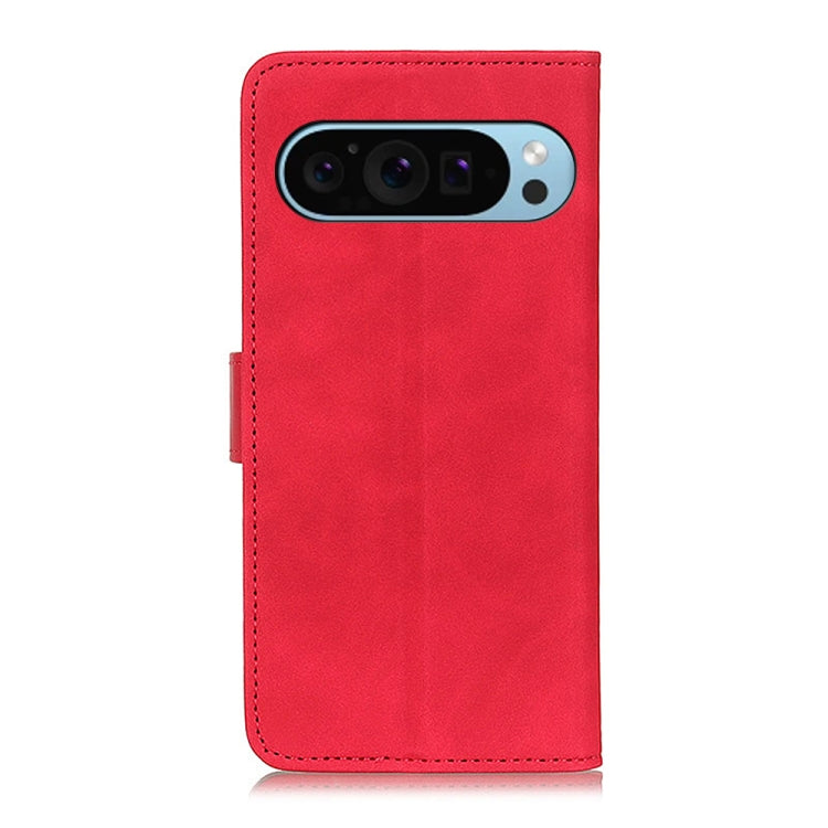 For Google Pixel 10 / 9 KHAZNEH Retro Texture Flip Leather Phone Case(Red) - free shipping - PMC TechLife - Order now!