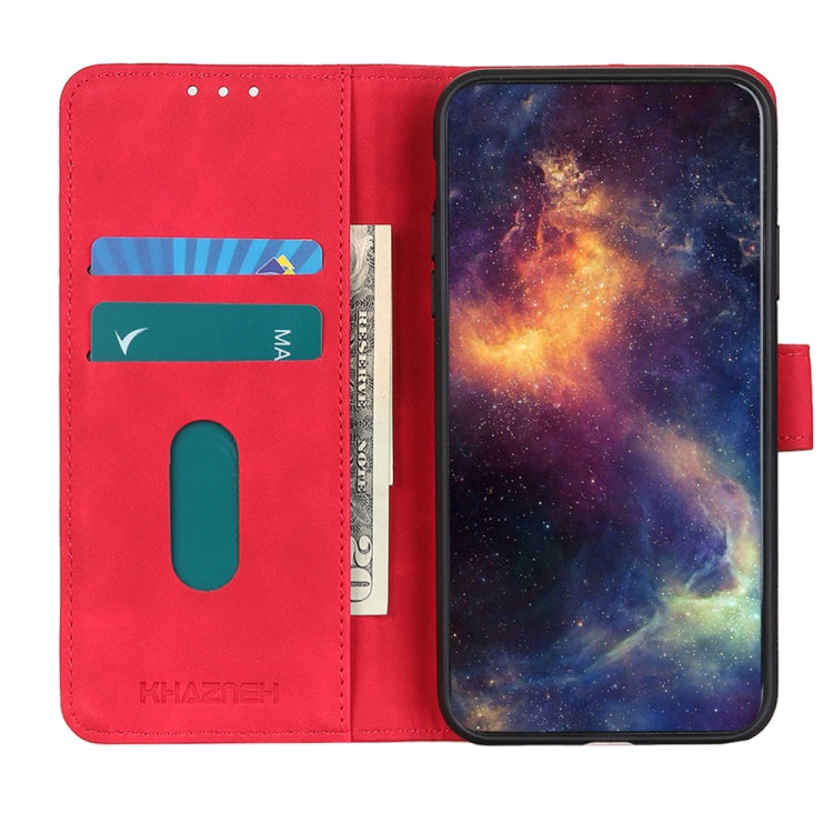 For Google Pixel 10 / 9 KHAZNEH Retro Texture Flip Leather Phone Case(Red) - free shipping - PMC TechLife - Order now!
