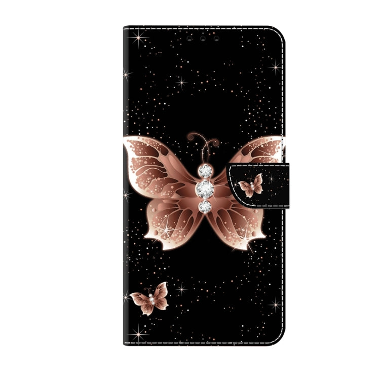 For Motorola Moto G14 Crystal 3D Shockproof Protective Leather Phone Case(Pink Diamond Butterfly) - Motorola Cases by PMC TechLife | Online Shopping South Africa | PMC TechLife | Buy Now Pay Later Mobicred