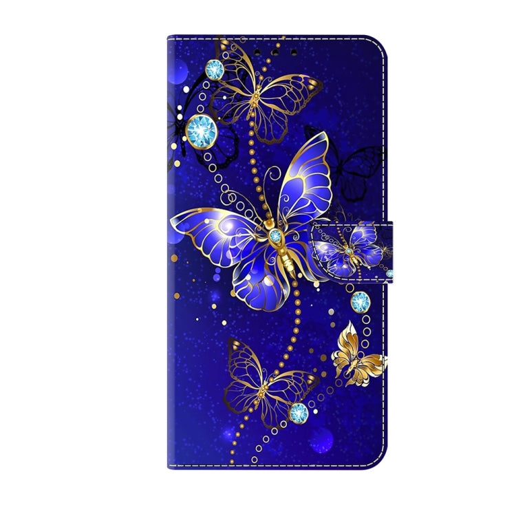 For Motorola Moto G14 Crystal 3D Shockproof Protective Leather Phone Case(Diamond Butterfly) - Motorola Cases by PMC TechLife | Online Shopping South Africa | PMC TechLife | Buy Now Pay Later Mobicred