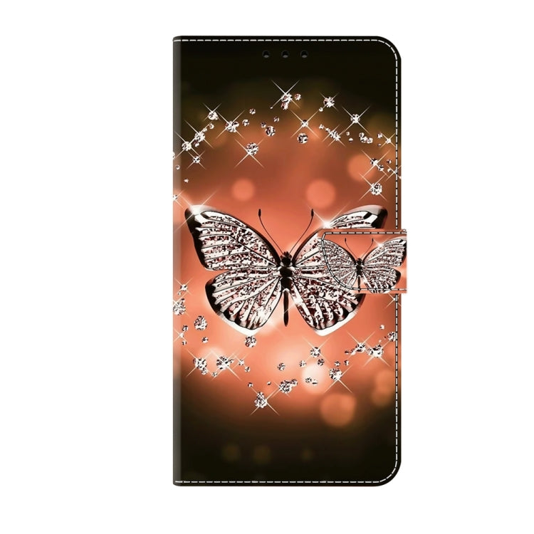 For Motorola Moto G54 Crystal 3D Shockproof Protective Leather Phone Case(Crystal Butterfly) - Motorola Cases by PMC TechLife | Online Shopping South Africa | PMC TechLife | Buy Now Pay Later Mobicred