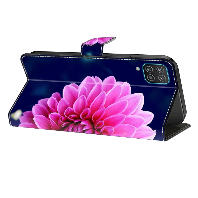 For Motorola Moto G Play 2024 Crystal 3D Shockproof Protective Leather Phone Case(Pink Petals) - Motorola Cases by PMC TechLife | Online Shopping South Africa | PMC TechLife | Buy Now Pay Later Mobicred