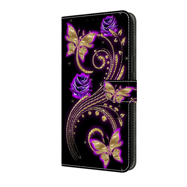 For Motorola Moto G Play 2024 Crystal 3D Shockproof Protective Leather Phone Case(Diamond Butterfly) - Motorola Cases by PMC TechLife | Online Shopping South Africa | PMC TechLife | Buy Now Pay Later Mobicred