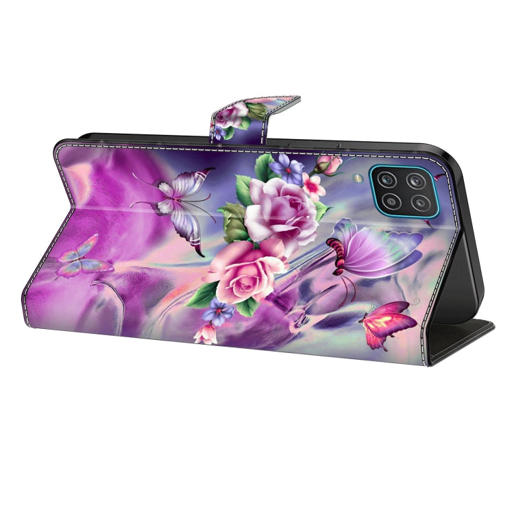 For Motorola Moto G24 Power Crystal 3D Shockproof Protective Leather Phone Case(Butterfly) - Motorola Cases by PMC TechLife | Online Shopping South Africa | PMC TechLife | Buy Now Pay Later Mobicred