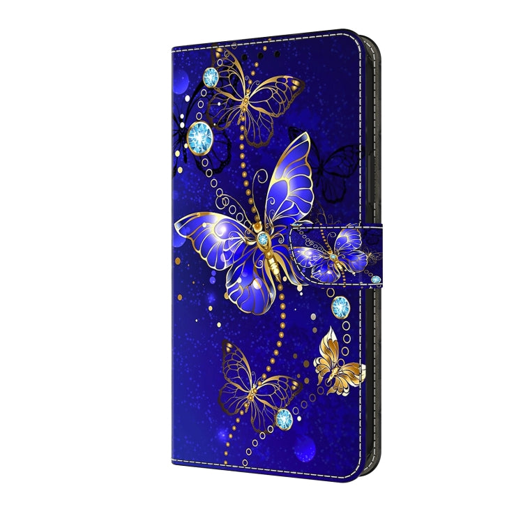 For Motorola Moto G24 Power Crystal 3D Shockproof Protective Leather Phone Case(Diamond Butterfly) - Motorola Cases by PMC TechLife | Online Shopping South Africa | PMC TechLife | Buy Now Pay Later Mobicred